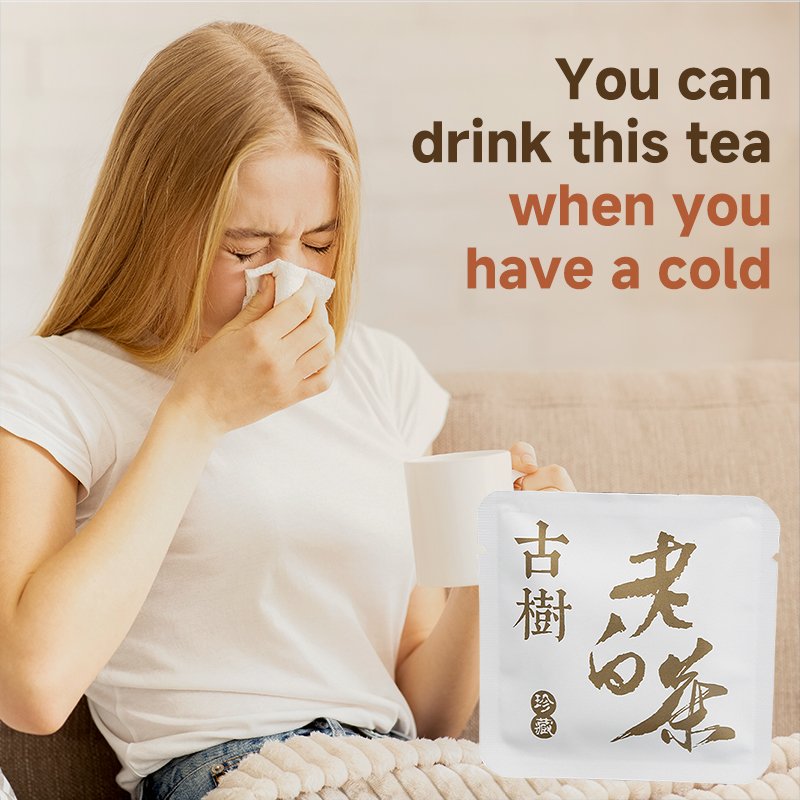 Chinese Healthy Natural Organic Tea Bag 100% Pure Non Mixed Low Caffeine Tea Independent Packaging Portable Old White Tea