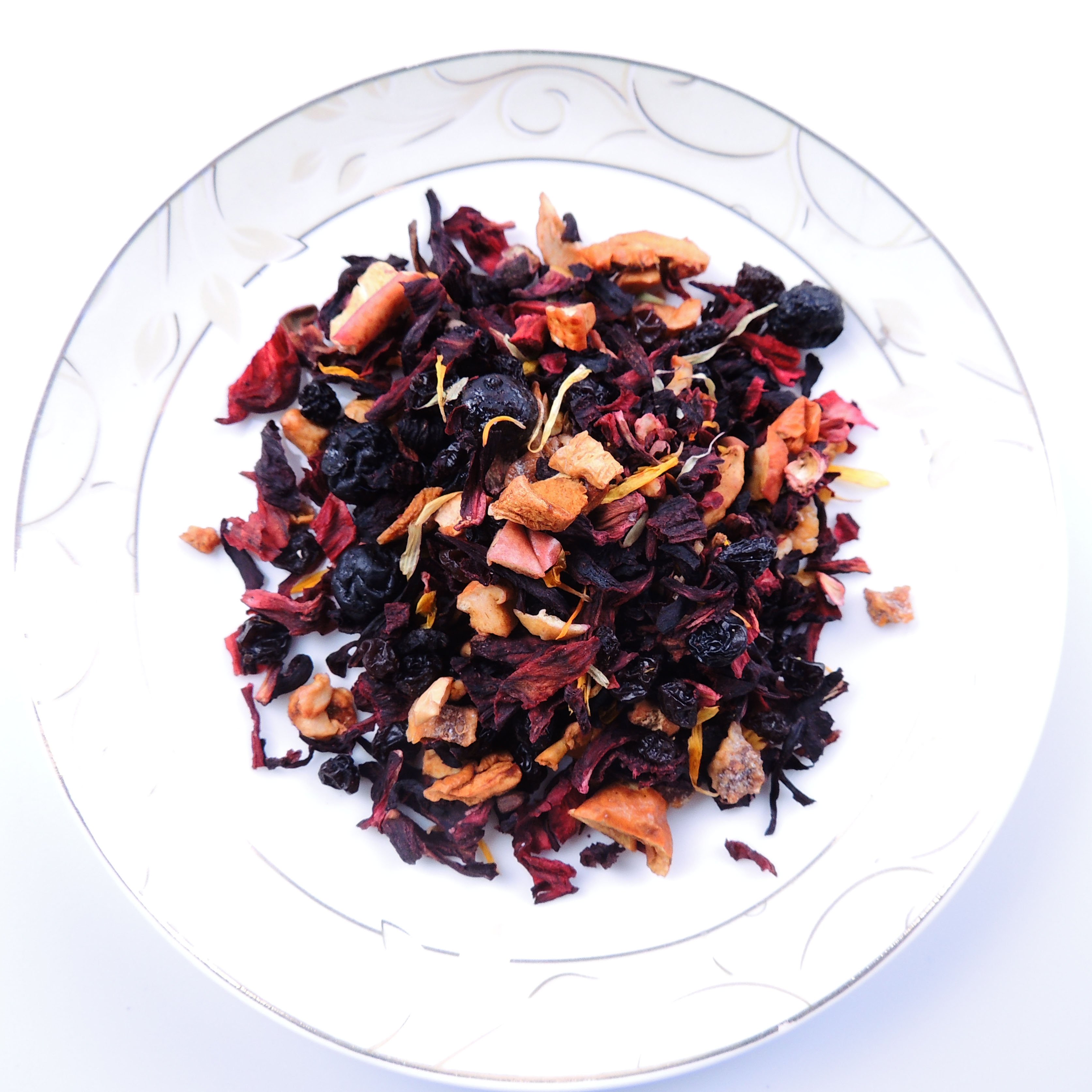 Hot selling tea wholesales delicious beverage blueberry and cheese frozen fruit blended tea fruit tea