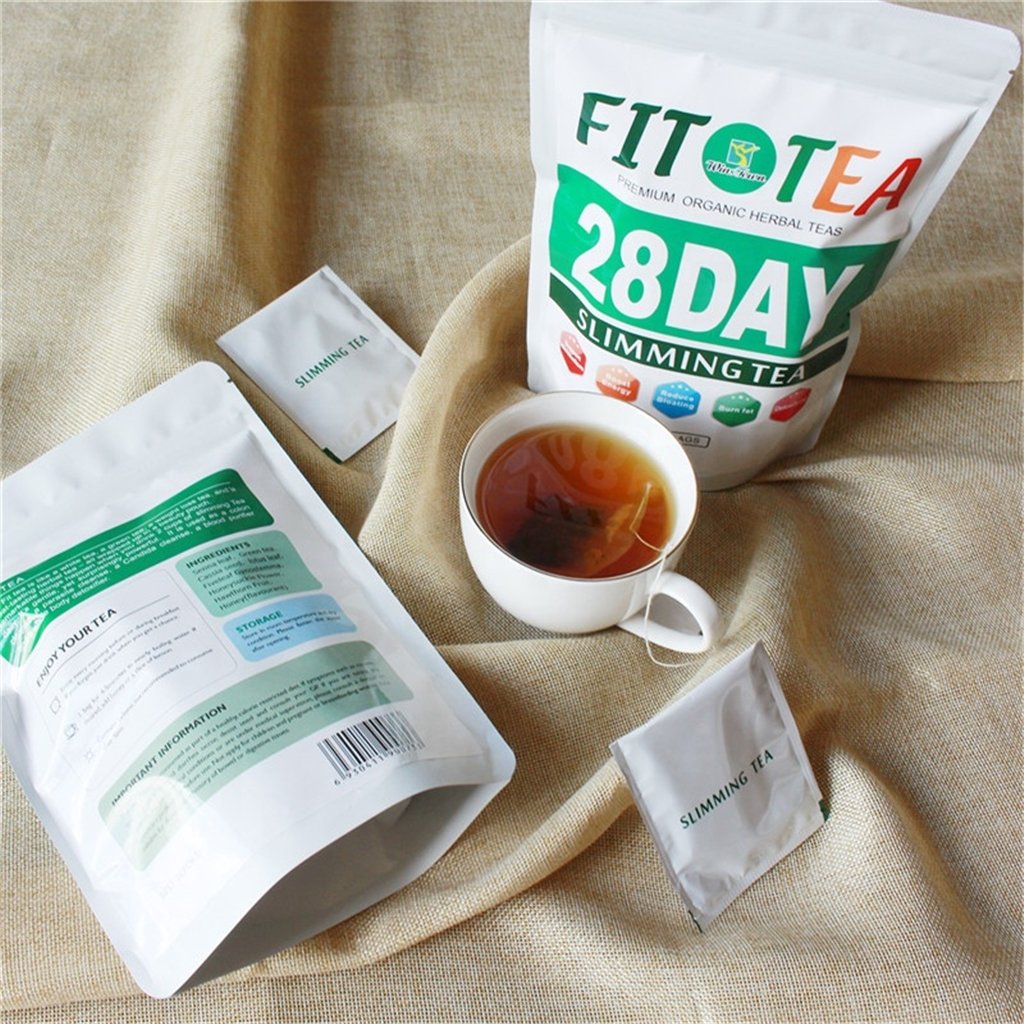 Private label 28 Days Fit tea Weight Loss Slimming Detox Herbal Tea Supplement Flat Tummy Tea Cleanse and Detox