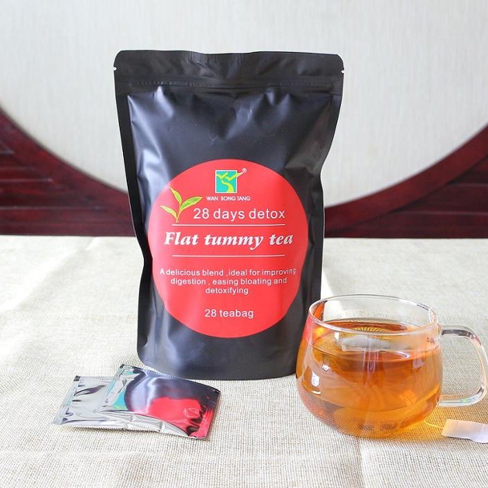 Factory direct sell balance blood sugar and pressure 28 day flat belly tea Thé de perte Perte de poids