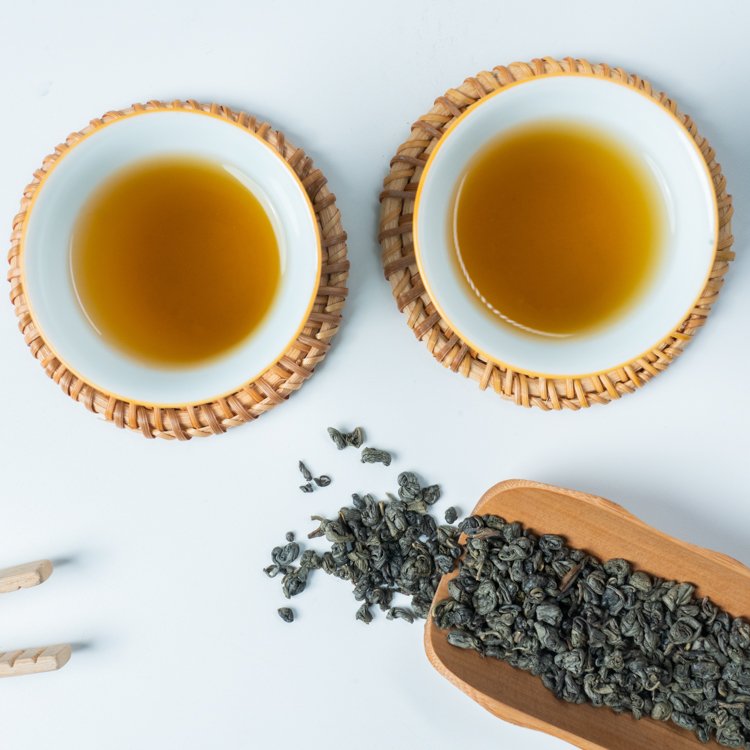 EU Standard Half Gunpowder No.2 High Mountain Green Tea Factory Direct Loose Leaf Chinese Origin Slimming Tea Bag Box Bulk Cup