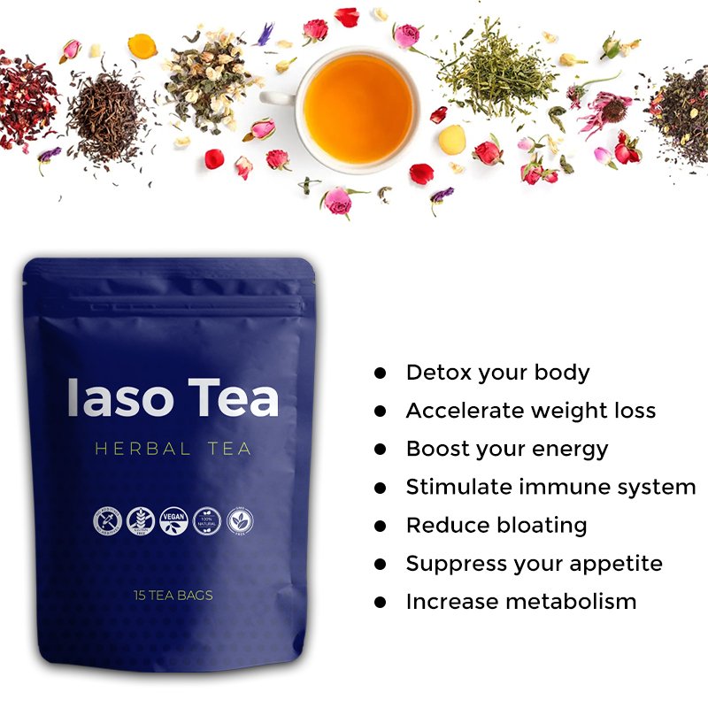 private label cleanse skinny detox tea flat belly tea Weight management detox cleanse Iaso Tea