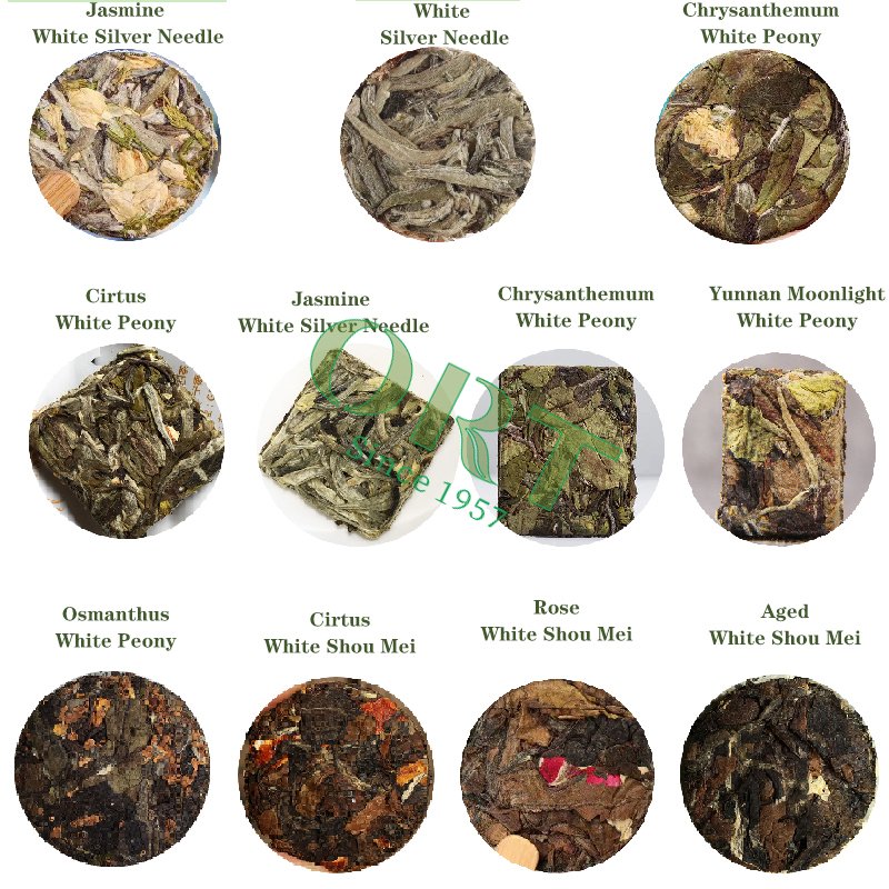 Organic Yunnan White Peony Compressed Tea Mini Soil Tea Brick 5G