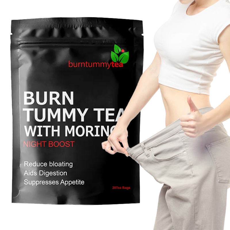 Natural Herbal Flat Tummy Tea for Weight Loss and Fat Burning Flat Belly Slim Tea