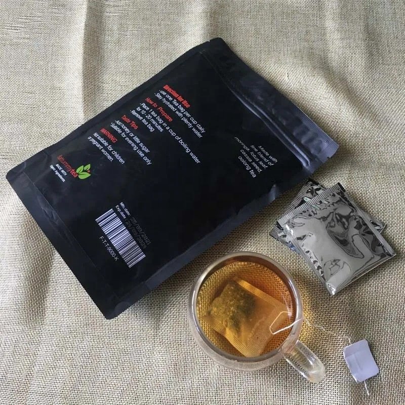 Herbal fit slimming detox weight lose flat tummy tea 28 days detox flat tummy slimming tea flat tummy tea with moringa