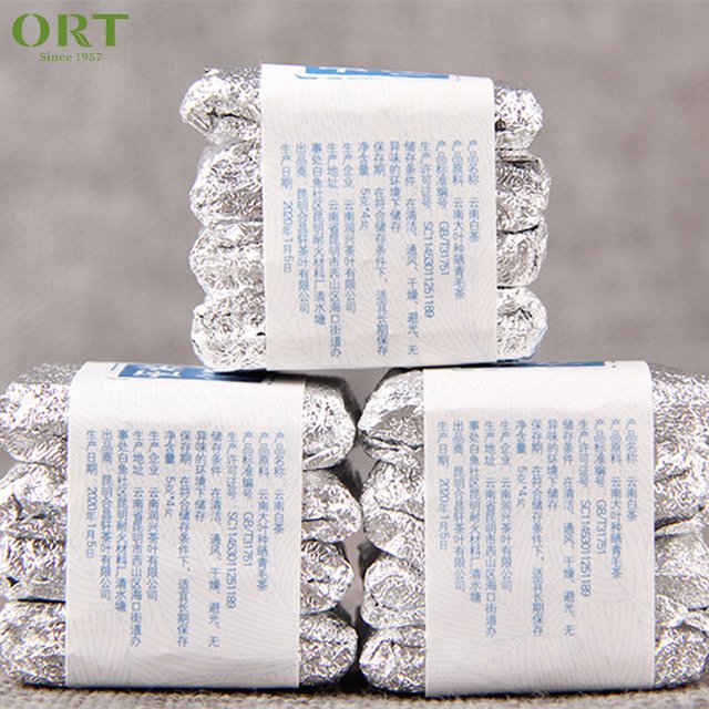 Yunnan White Peony compressed Tea mini Tuocha Brick 5G