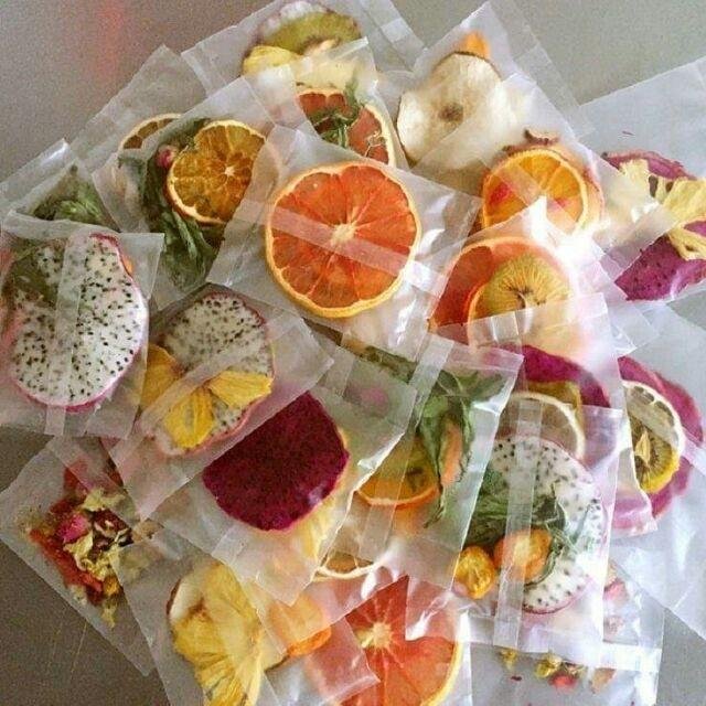 Naturals-Mixed Dried Fruits Gluten Free Vegan Fruit tea Fruit slices for drink cake