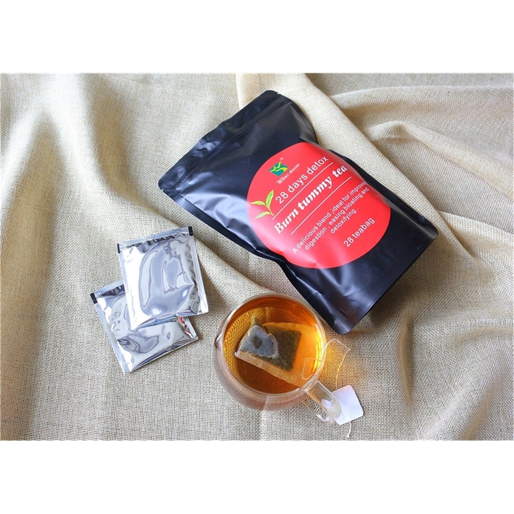 Private Label Burn Fat tummy Tea 28 days detox flat stomach tea Natural OEM Chinese Weight loss Tea Produced in GMP factory