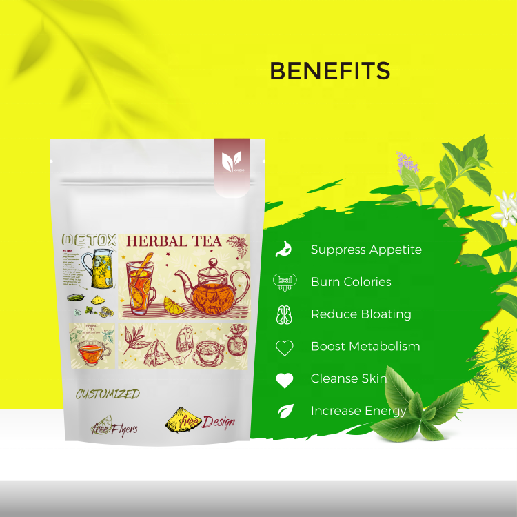 Customized Flat Tummy Tea With Senna Leaf