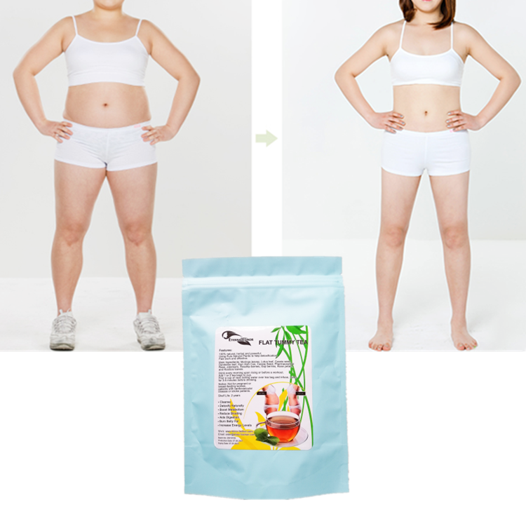 Flat Tummy Tea Wholesale Fast Burn Belly Fat Body Shaped Hot Selling Skinny Tetox For Flat Stomach OEM