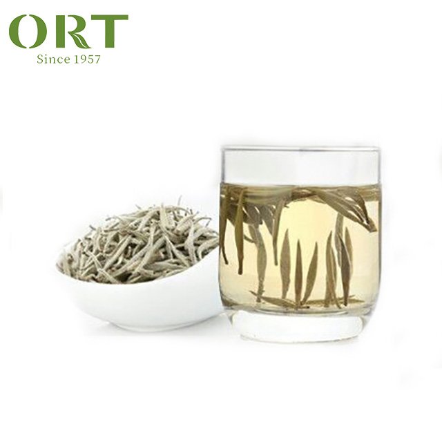 Organic Spring Fuding Silver Needle Bai Hao Yin Zhen Loose Leaf White Tea