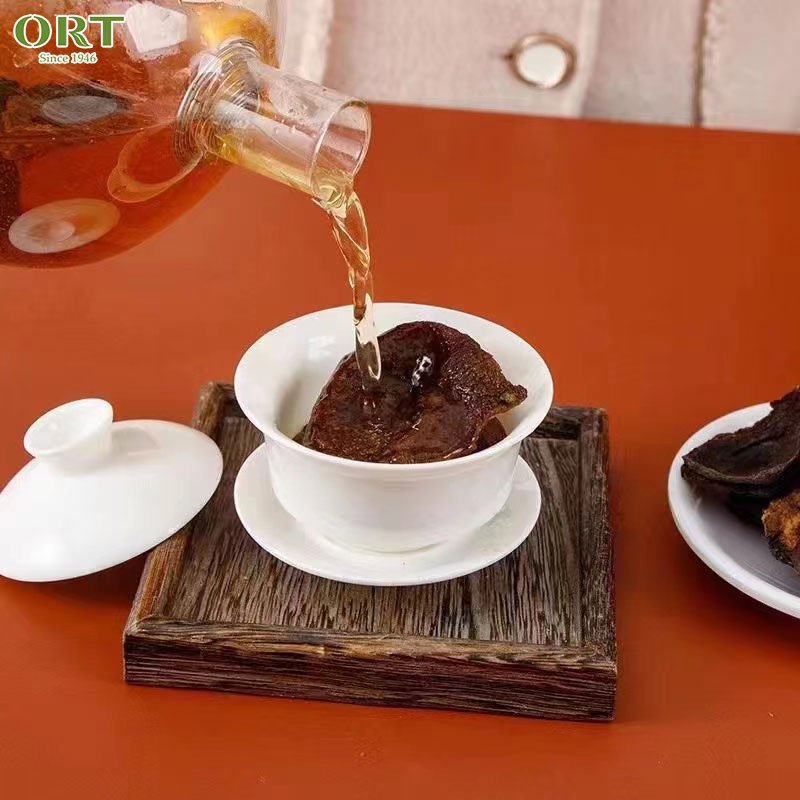 Authentic dried tangerine peel specialty dried tangerine peel tea silk soaked in water