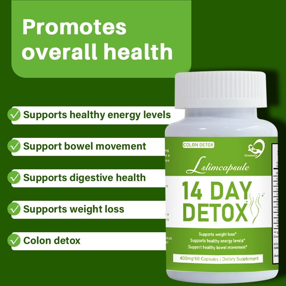 Chinaherbs Natural Healthy Supplement 14 Days Detox Slimming Capsules Slimming Diet Pills