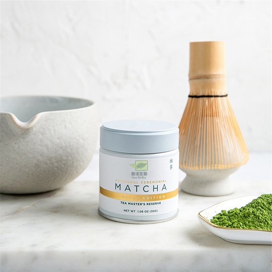 OEM Matcha 30g/50g Tin Can Green Tea Powder with Private Label 6A Ceremonial Grade Matcha