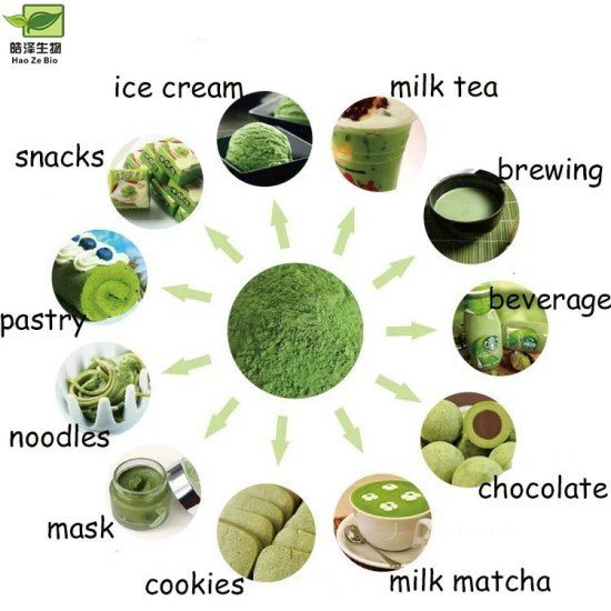 OEM Matcha 30g/50g Tin Can Green Tea Powder with Private Label 6A Ceremonial Grade Matcha