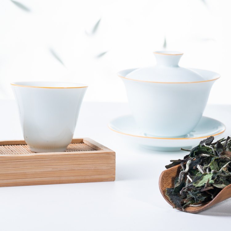 Factory Wholesale Loose Leaf Organic White Tea EU Standard Bulk Slimming Health New Packaging in Box Bag Bottle