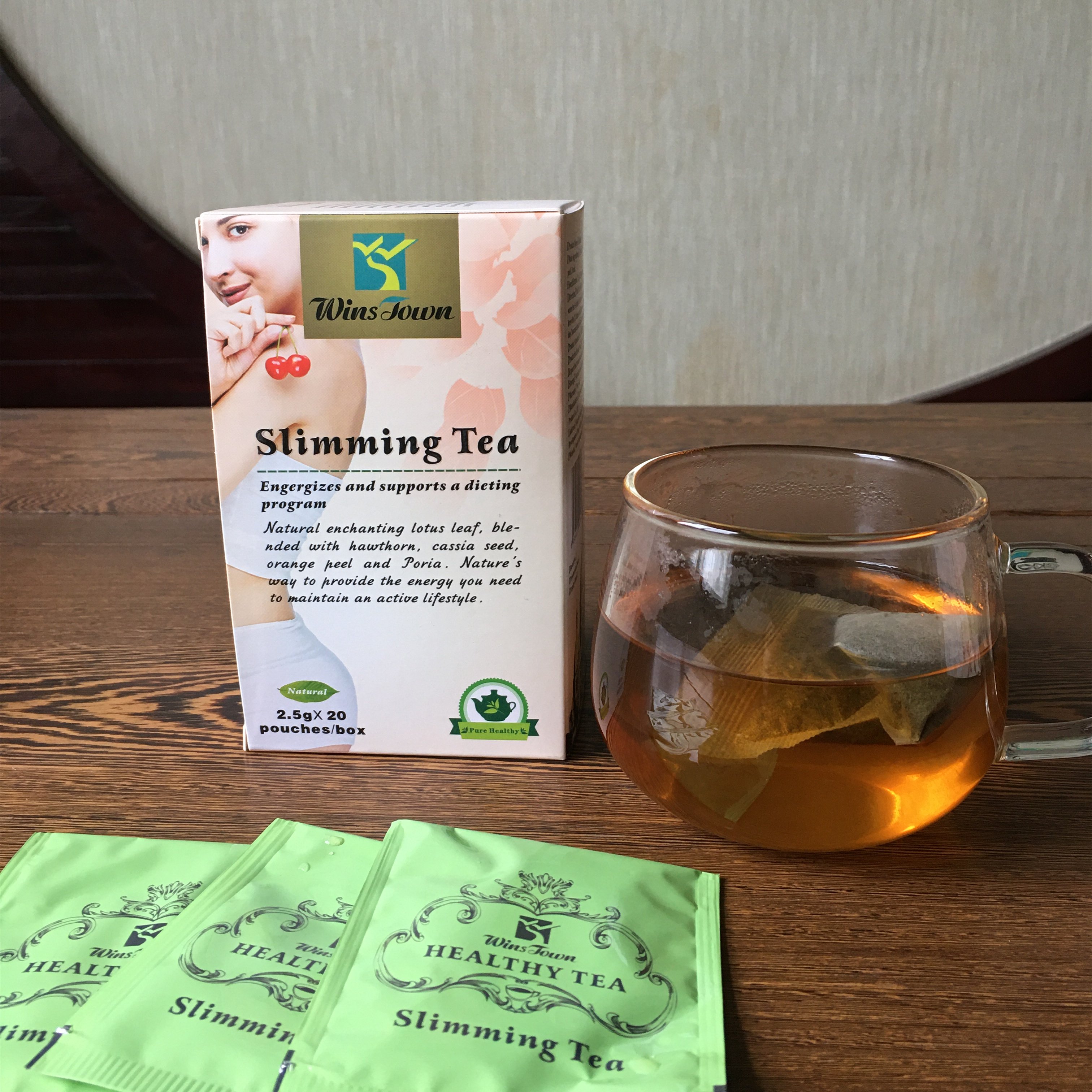 Wholesale Natural Herbal Detox Flavor Tea for Weight Loss Metabolism Abdomen Slimming Tea