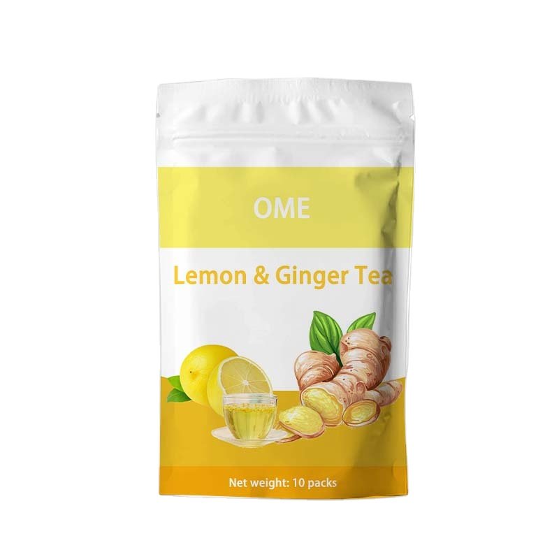 OEM Service 30 day detoxification and slimming tea with rich lemon flavor promotes metabolism, cleaning and detoxification