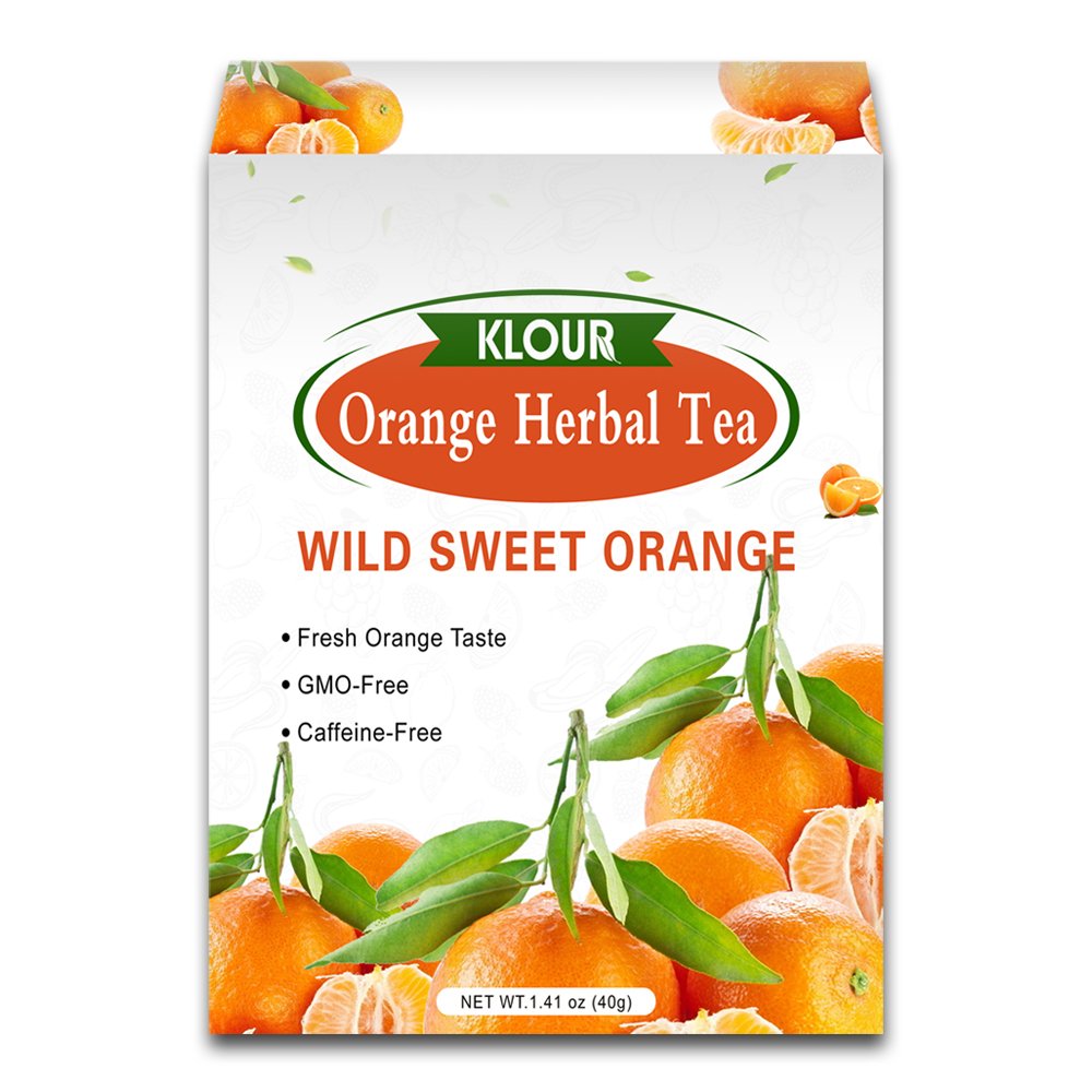 OEM/ODM Pyramid Tea Bag Organic Healthy Body Orange Tea