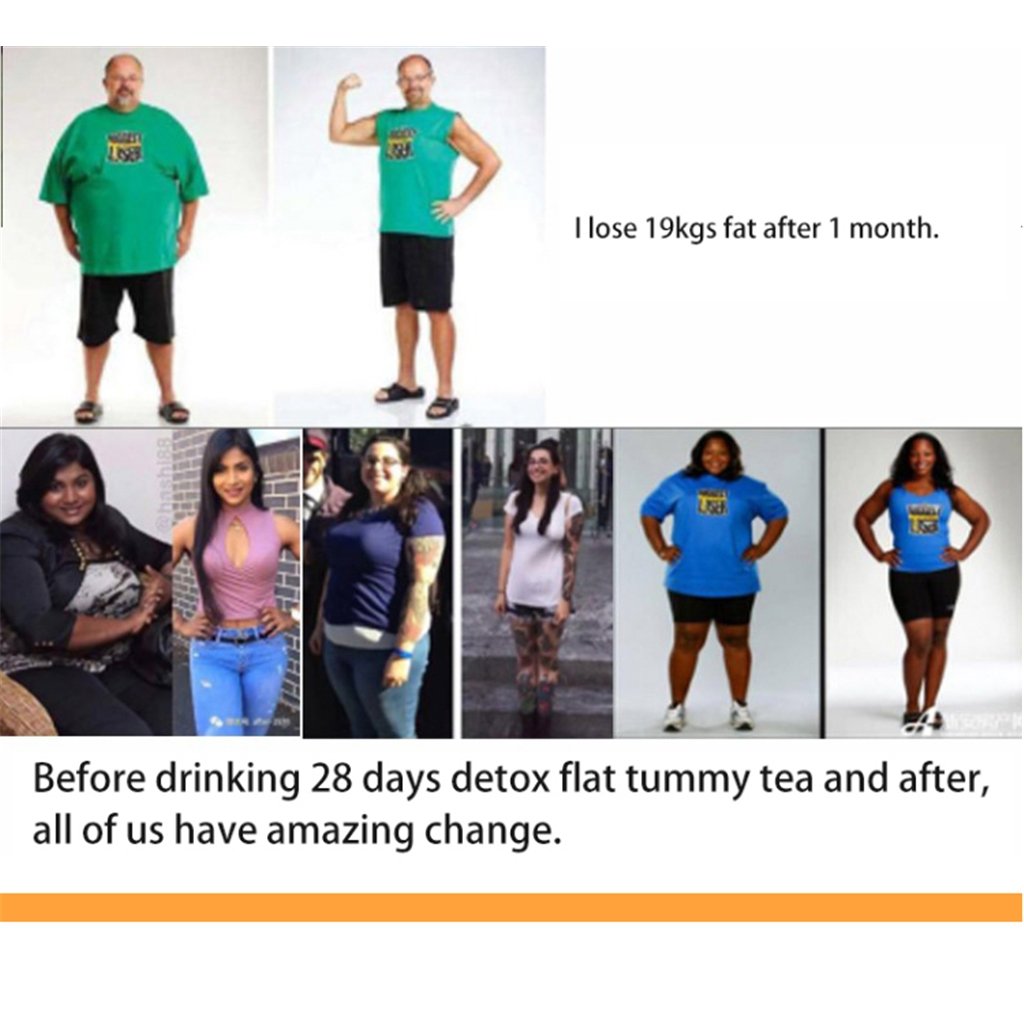 OEM Peach 28 Day Detox Tea Daytime Tea Flat Belly Detox Tea