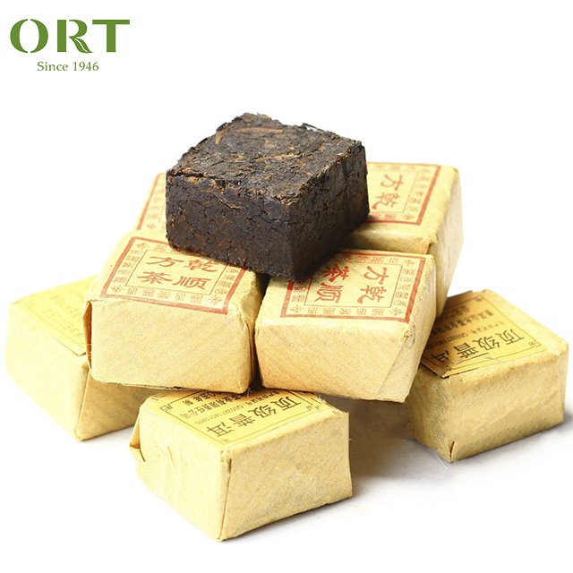 Qianshun Pu'Er Square Brick Shape Pu'Er Tea
