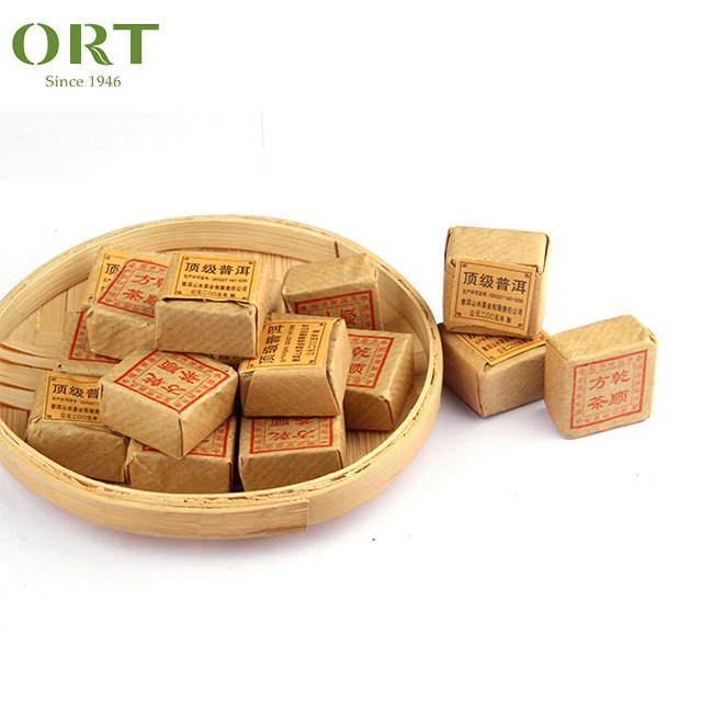 Qianshun Pu'Er Square Brick Shape Pu'Er Tea