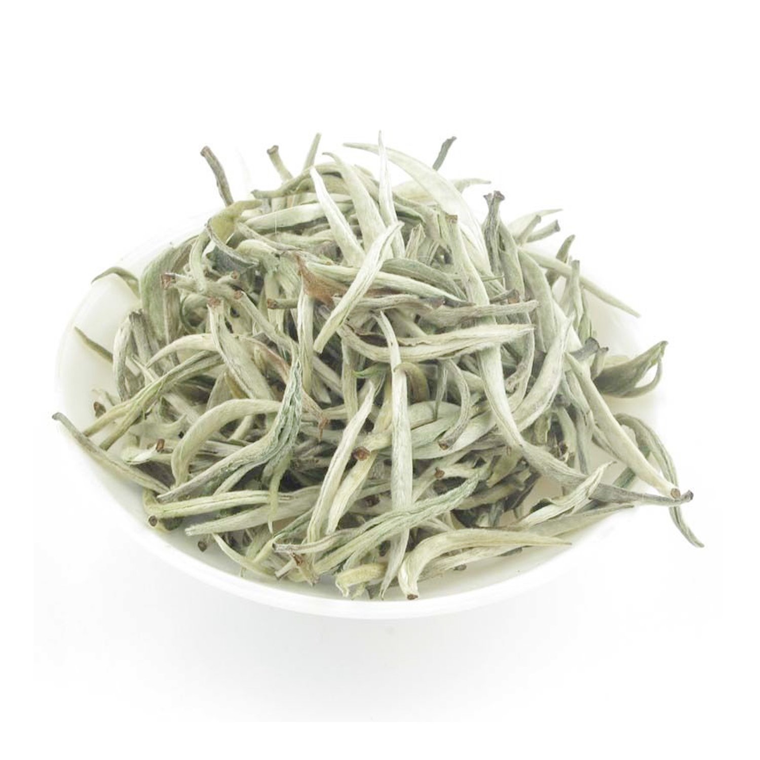 Pure Ceylon White Tea Freshly Harvested and Handmade Silver Tips Slimming Loose Leaf Boxed for New Age