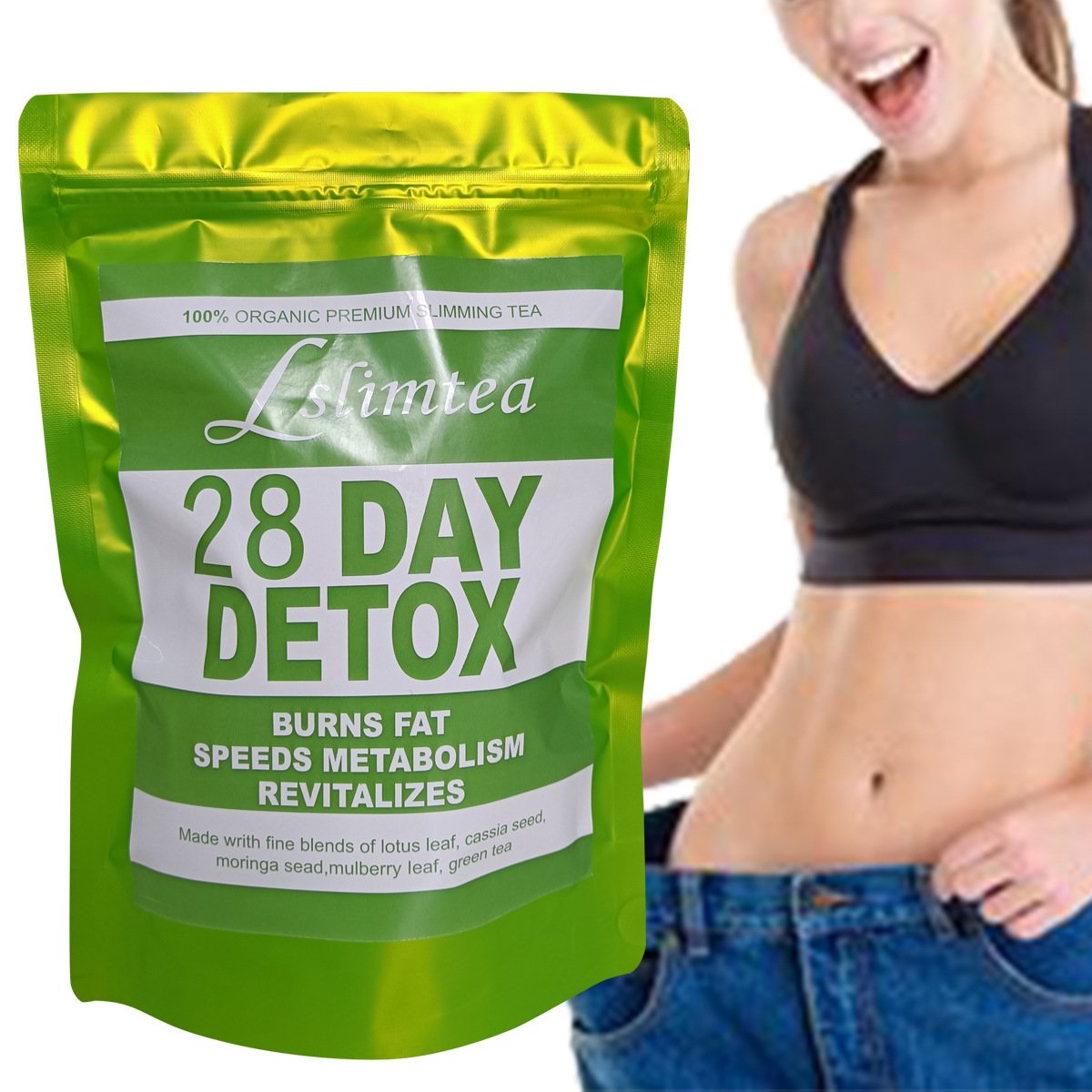 Global Hot Selling Private Label 28 Day slimming flat tummy tea weight loss Detox Slim tea