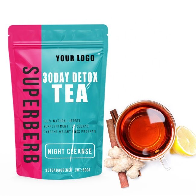 Best selling detox tea 100% organic ingredients burn fat fast boost metabolism without side effect private label slim tea