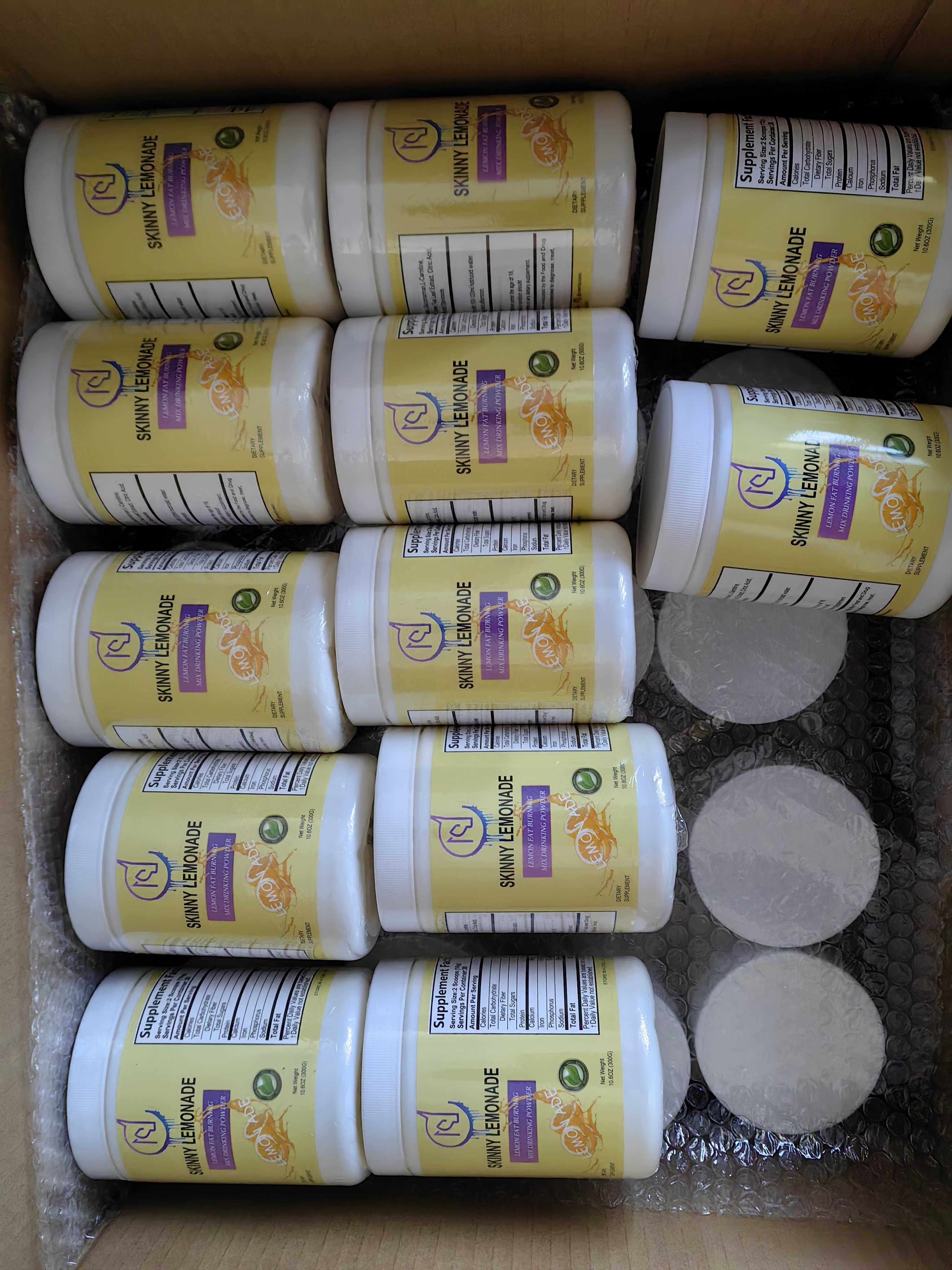 Skinny Detox LEMONADE POWDER for weight loss and slimming
