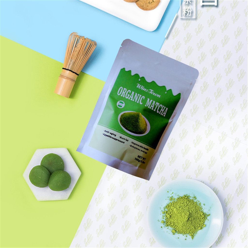 Organic matcha powder winstown Green Tea Powder detox slimming tea