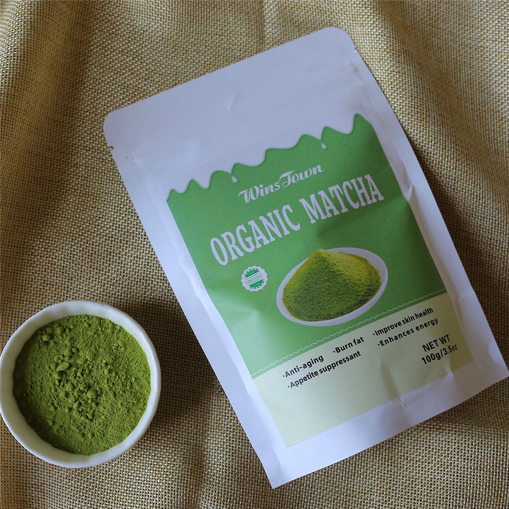 Organic matcha powder winstown Green Tea Powder detox slimming tea