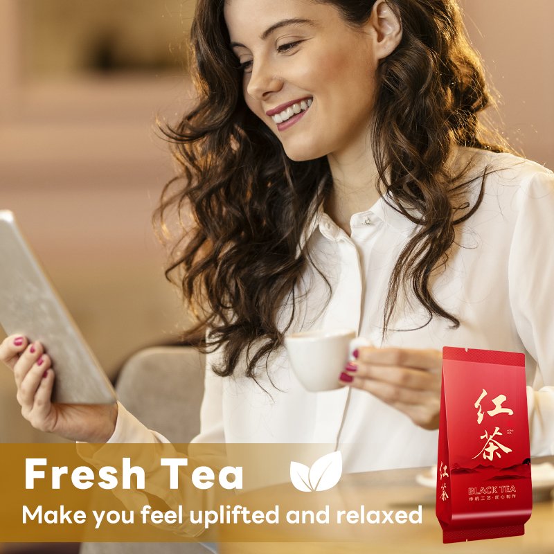 Wholesale Private Label Nice Quality Chinese Plant wellness black china slim tea tea packaging bag