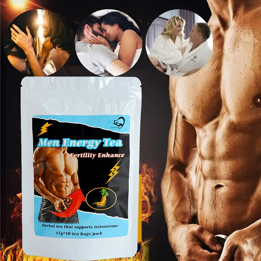 Chinaherbs healthy libido men energy tea maca and ginseng tea high energy boost powerful maca herbal male fertility tea for men