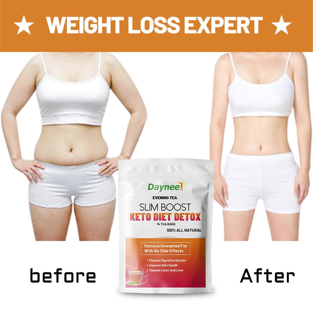 Private label organic Slim Boost KETO Diet DETOX Evening tea