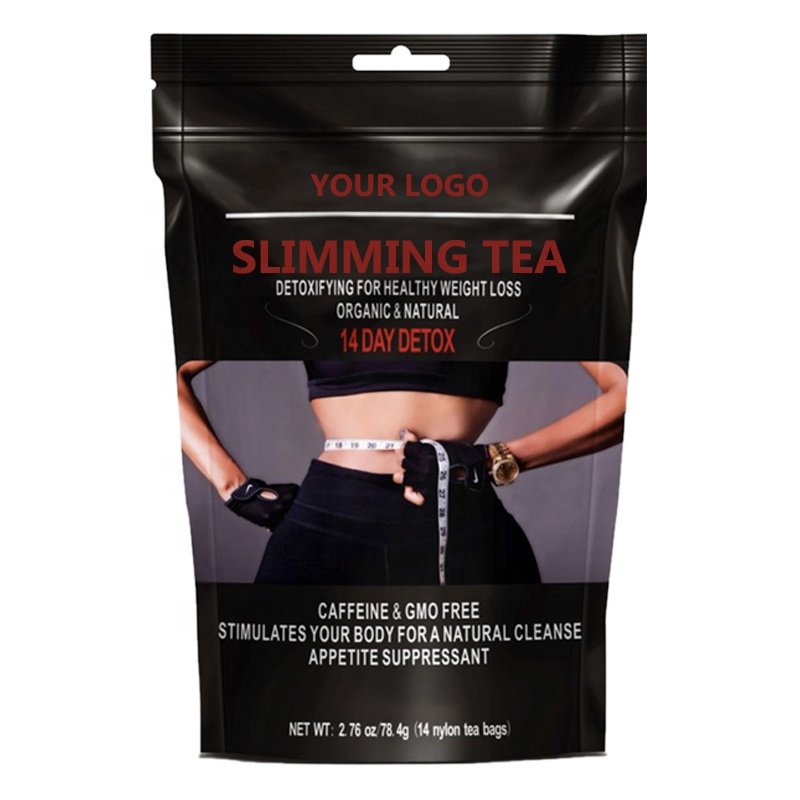 OEM Service 14 Day Skinny Fit Detox Tea Mint blend peach Flavor Natural Herbs Weight Loss Slimming Teatox Tea