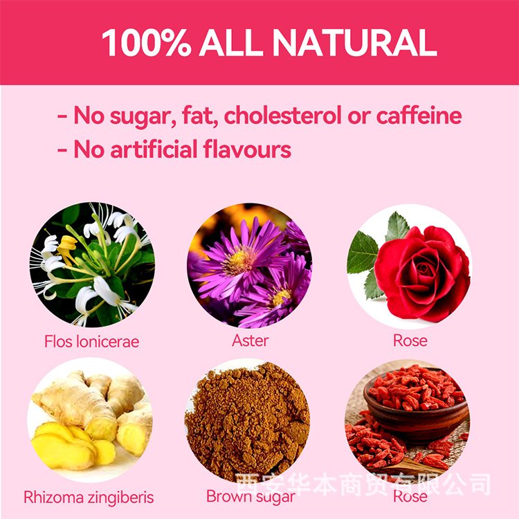 OEM Menstrual Cycle Hormone Balance tea Chinese Herbal Fresh Flavor Detox Women's Tea