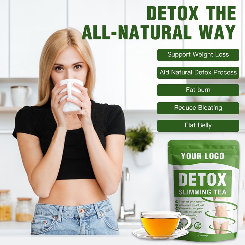 Custom tea Private Label weight management Herbal Tea 14 Day Detox Tea organic body cleansing