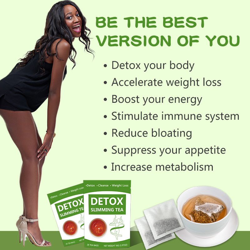 Custom tea Private Label weight management Herbal Tea 14 Day Detox Tea organic body cleansing