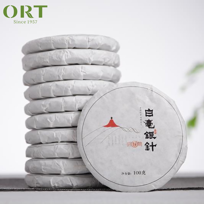 Organic Moonlight White White Tea Cake 100g