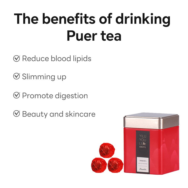 OEM green natural 100% pollution-free bulk balls slimming detoxification China Pu'er tea kakoo slimming tea flat tummy