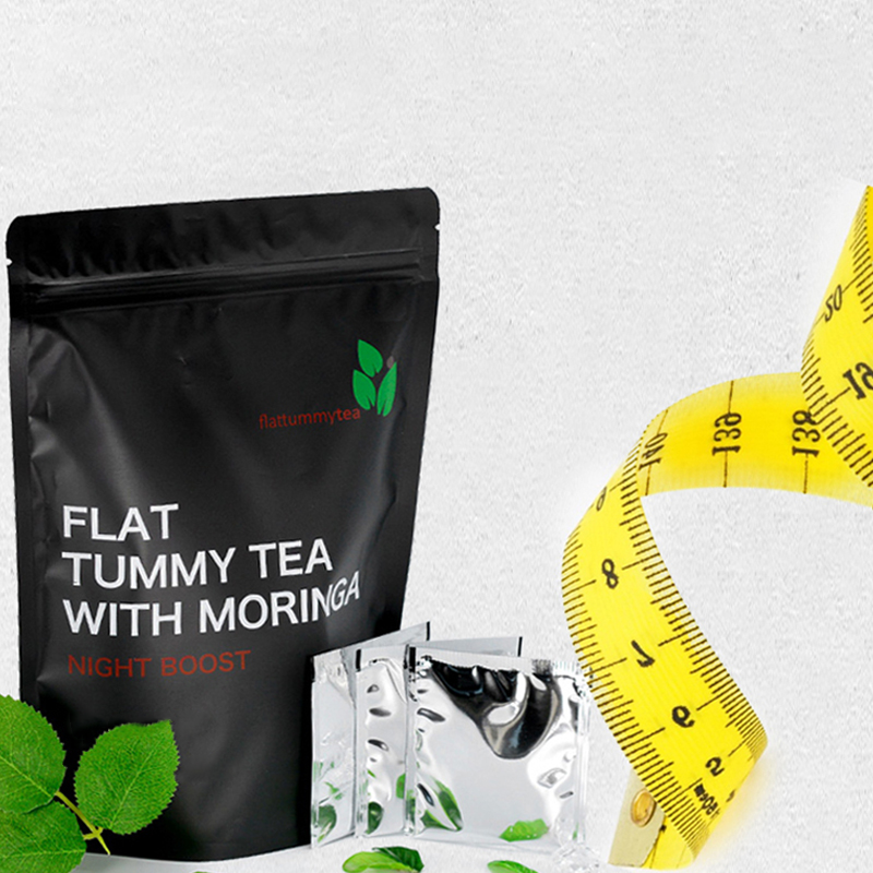 Chinaherbs Custom Logo Label 28 Days Flat Tummy Tea Dieters Drink Herbal Green Tea Fat Burning Belly Slimming Tea