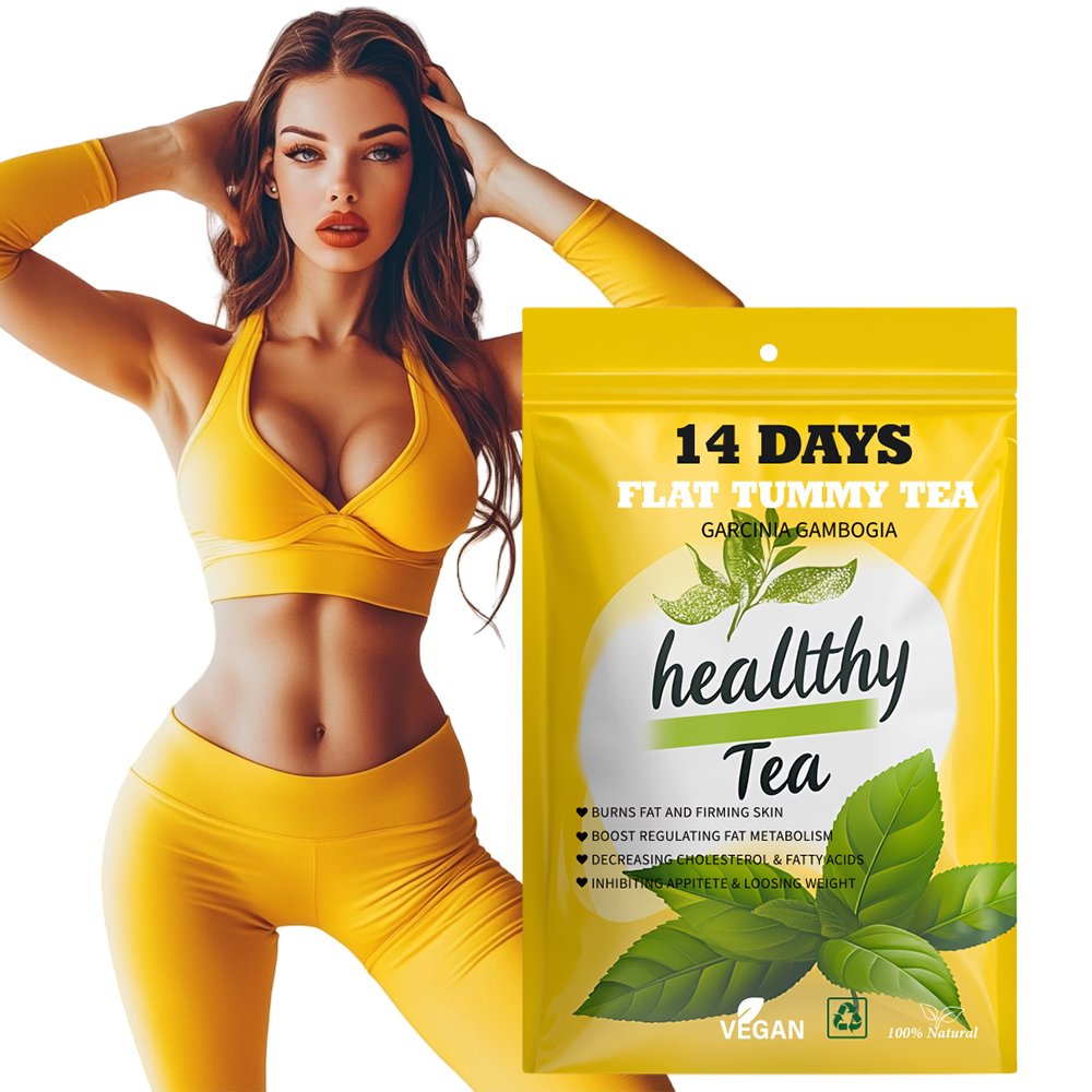 14 Days Fit Slimming Detox Tea for Weight Loss Instant Flat Tummy Herbal Supplements with Private Label Fast Acting