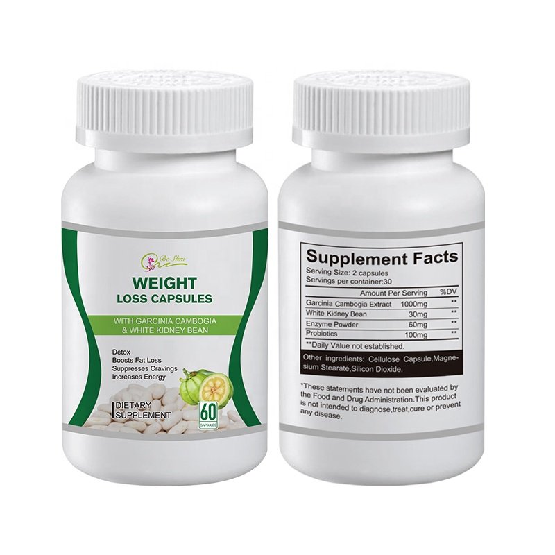 Private Label Hot Selling Natural Slimming Capsules Weight Loss Detox Fat Burner For Women And Men