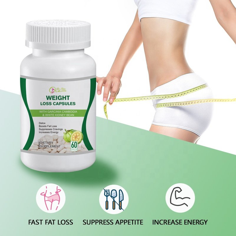 Private Label Hot Selling Natural Slimming Capsules Weight Loss Detox Fat Burner For Women And Men