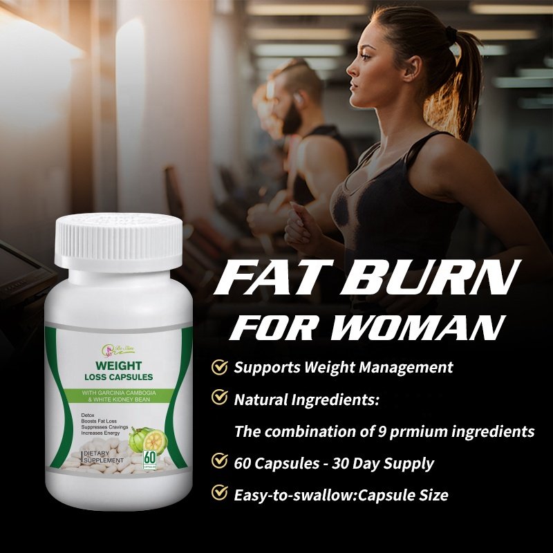 Private Label Hot Selling Natural Slimming Capsules Weight Loss Detox Fat Burner For Women And Men