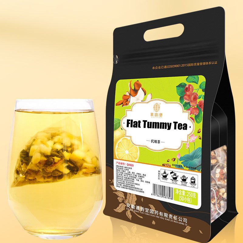 Health herbs Flavored OEM Low Fat Flat Belly Detox Slimming Tea Bag For Man&Woman