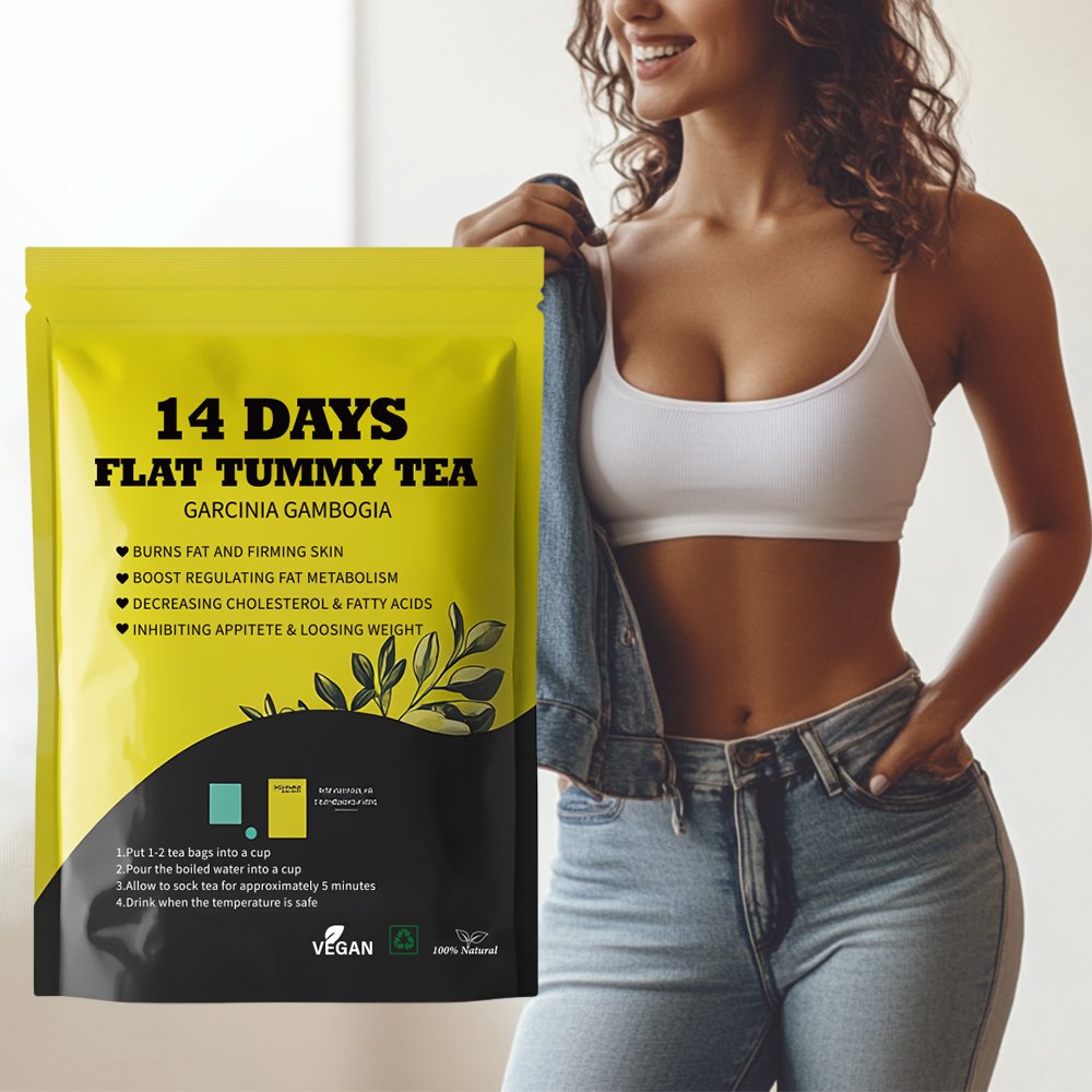 Organic Fast Acting Flat Tummy Herbal Tea for Weight Loss 14/28 Days Detox Slimming Private Label Wholesale Not for Children