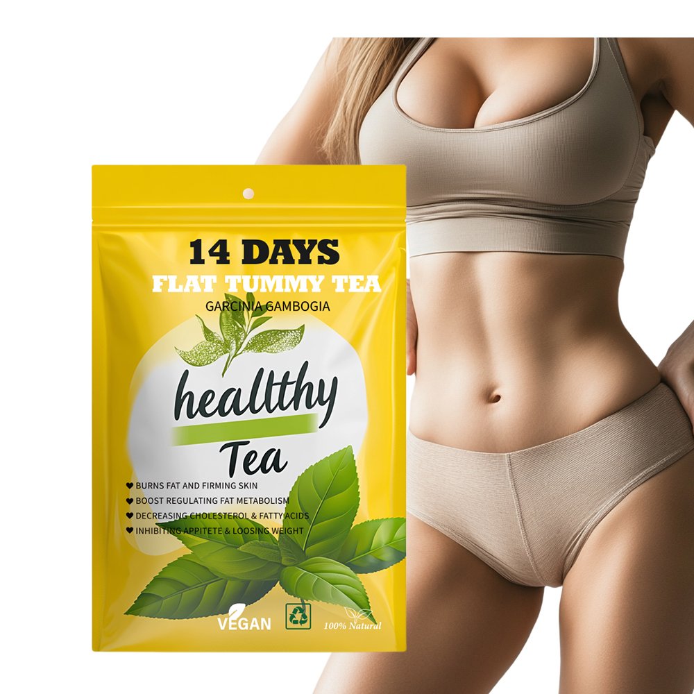 Organic Fast Acting Flat Tummy Herbal Tea for Weight Loss 14/28 Days Detox Slimming Private Label Wholesale Not for Children