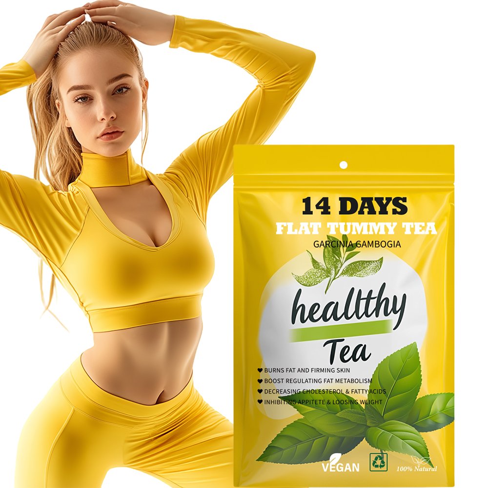 Organic Fast Acting Flat Tummy Herbal Tea for Weight Loss 14/28 Days Detox Slimming Private Label Wholesale Not for Children